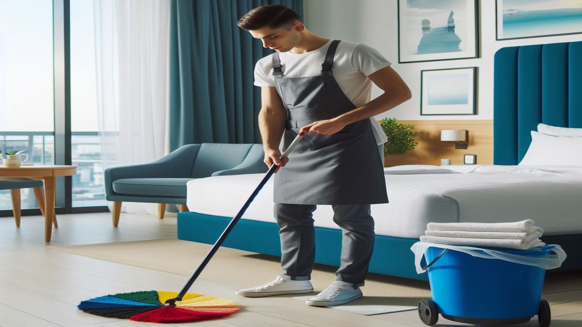 Jak sprzątać pokój hotelowy